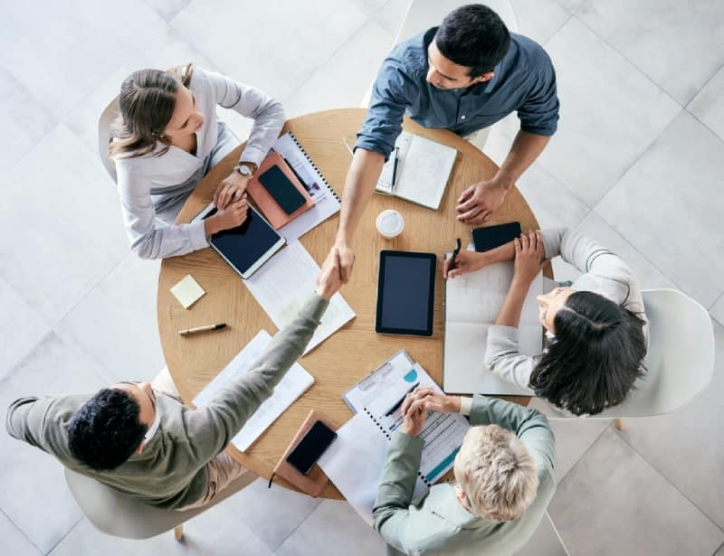 People in the meeting room